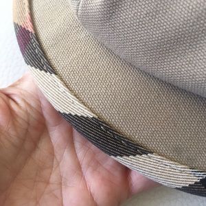 Tan Burberry Hat